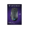 Turtle Beach Pure Air Must – ülikerge juhtmevaba ergonoomiline RGB-mänguhiir, 26K DPI optiline sensor, 125h aku, RGB-valgustus