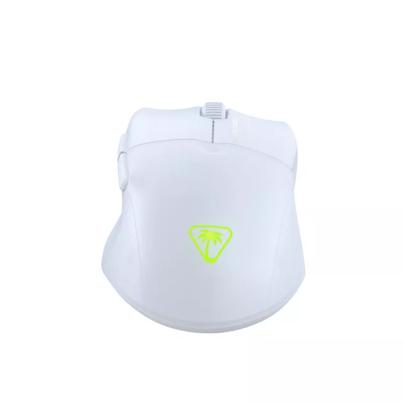 Turtle Beach Pure Air Valge – ülikerge juhtmevaba ergonoomiline RGB-mänguhiir, 26K DPI optiline andur, 125 h aku, RGB-valgustus