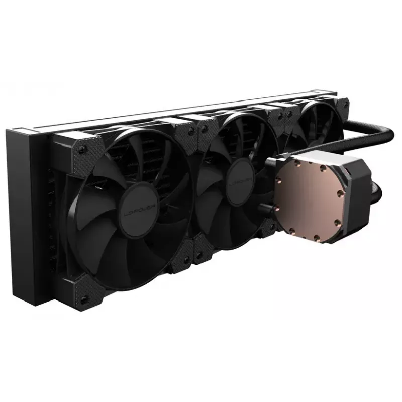 Kõik-ühes vedelikjahuti LC-Power LC-CC-360-B 12 cm Must