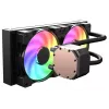Vedelikjahutuskomplekt LC-Power LC-CC-240-B-ARGB 12 cm Must