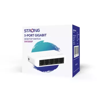 Strong SW5000P võrgulüliti Gigabit Ethernet 10/100/1000 5 porti