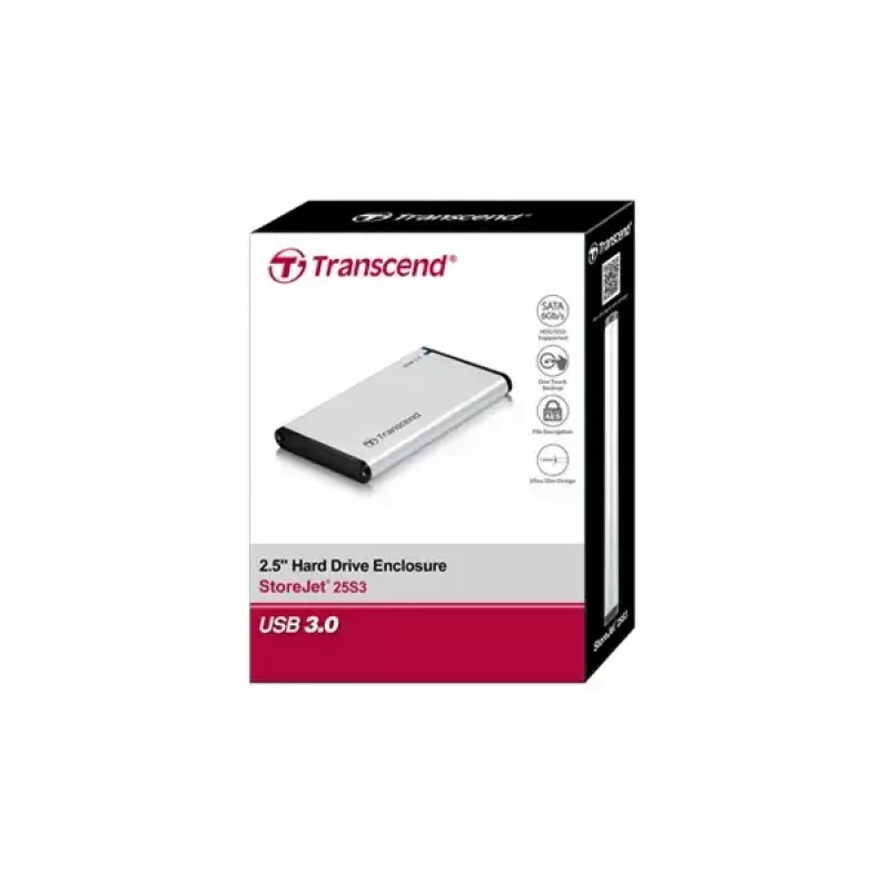 HDD/SSD-korpus Transcend TS0GSJ25S3