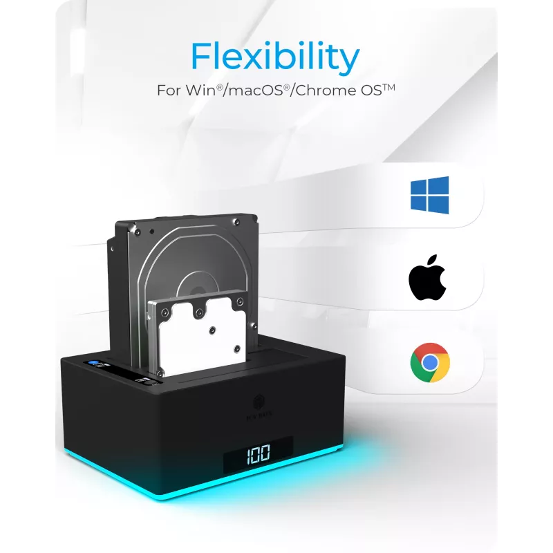 ICY BOX IB-127CL-U3 USB 3.2 Gen 1 (3.1 Gen 1) Type-B Must