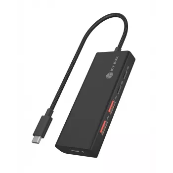 ICY BOX IB-HUB1436-CPD Juhtmega USB 3.2 Gen 2 (3.1 Gen 2) Type-A Must
