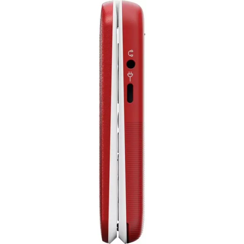 Mobiiltelefon Doro Leva L20 4G, 2,8-tolline ekraan, punane-valge