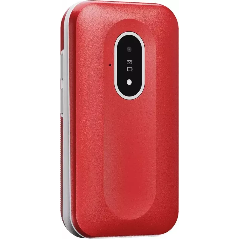 Mobiiltelefon Doro Leva L20 4G, 2,8-tolline ekraan, punane-valge