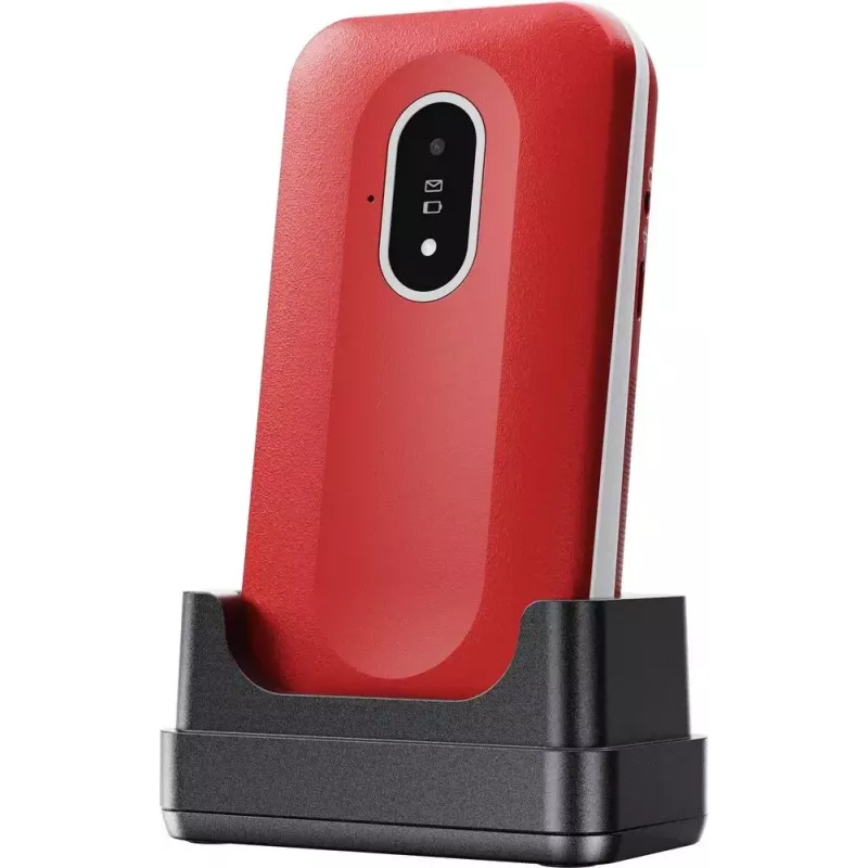Mobiiltelefon Doro Leva L20 4G, 2,8-tolline ekraan, punane-valge