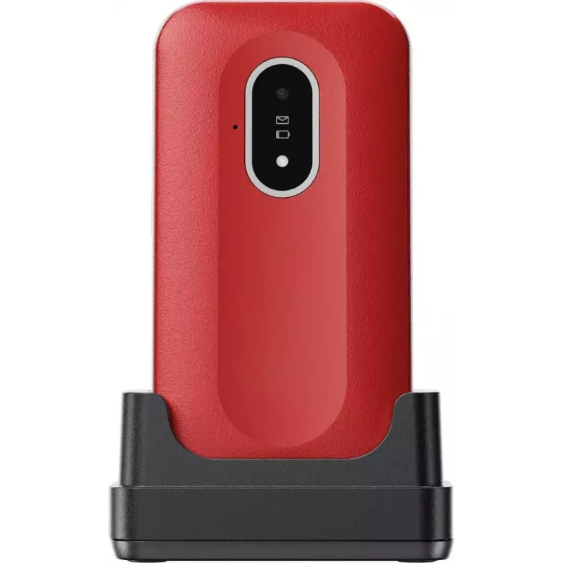 Mobiiltelefon Doro Leva L20 4G, 2,8-tolline ekraan, punane-valge