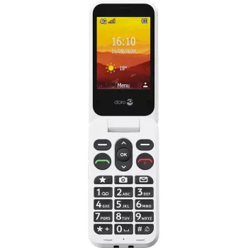 Mobiiltelefon Doro Leva L20 4G, 2,8-tolline ekraan, punane-valge