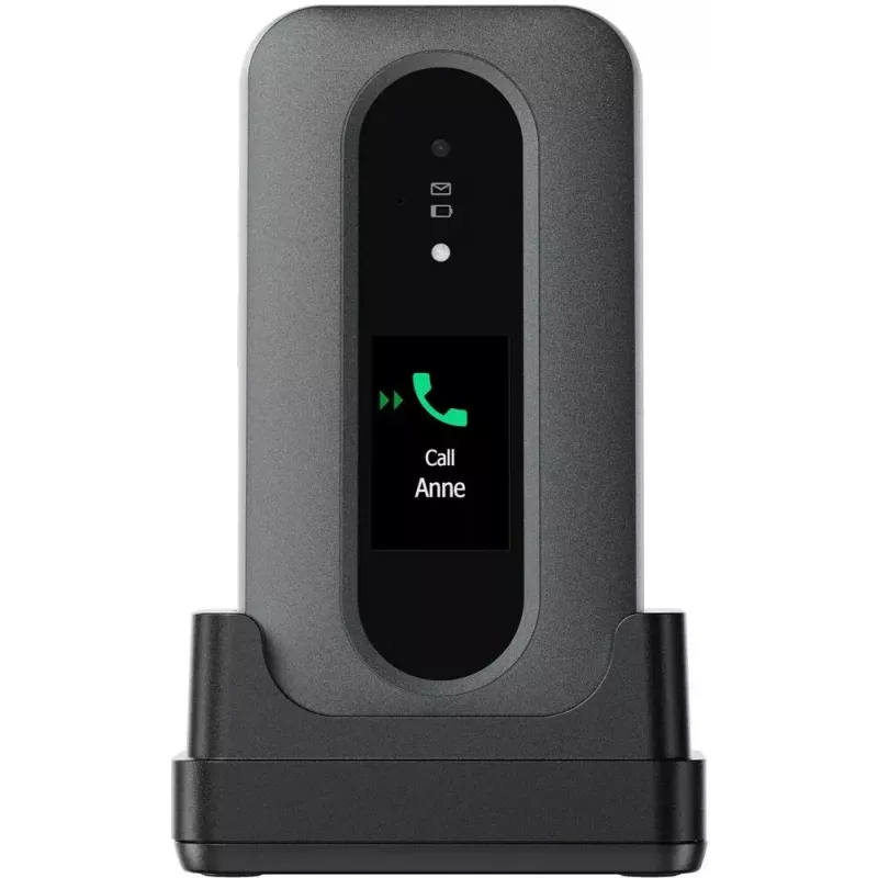 Mobiiltelefon Doro Leva L30 5,0-tolline grafiitvalge