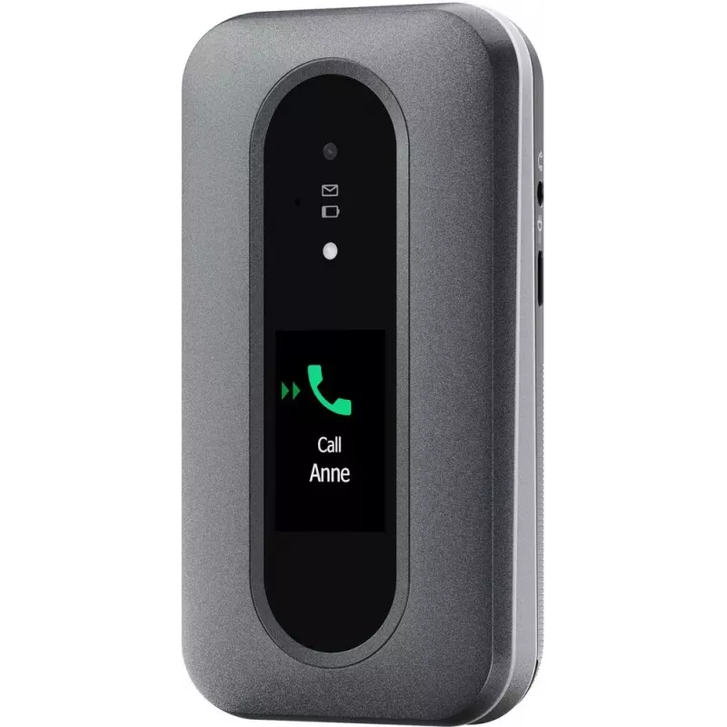 Mobiiltelefon Doro Leva L30 5,0-tolline grafiitvalge