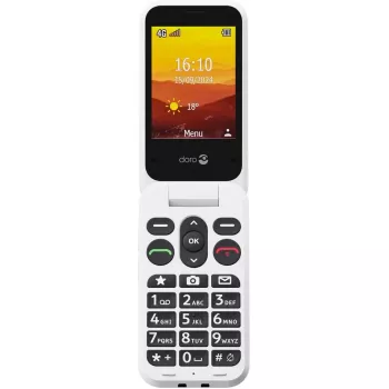 Mobiiltelefon Doro Leva L30 5,0-tolline grafiitvalge