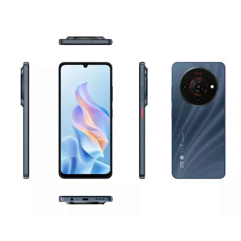 Nutitelefon ZTE Blade A76 5G 6,75-tolline 6 GB 128 GB Must