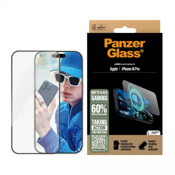 Mänguekraani kaitse PanzerGlass iPhone '24 6.3 tolli Pro Ultra-Wide Fit