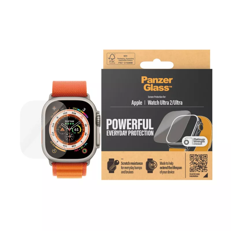 PanzerGlass ® ekraanikaitse Apple Watch Ultra 2 | Ultra | 49 mm