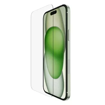 Ekraanikaitse Belkin ScreenForce iPhone 15 Plus jaoks löögi- ja kriimustuskindel karastatud klaas