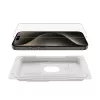 Ekraanikaitse Belkin ScreenForce iPhone 15 Pro jaoks löögi- ja kriimustuskindel