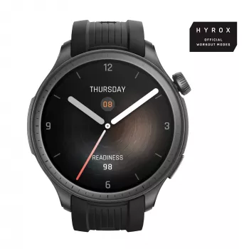 Amazfit Balance 3,81 cm (1,5 tolli) AMOLED 46 mm Digitaalne 480 x 480 pikslit Puuteekraan Must Wi-Fi GPS (satelliit)