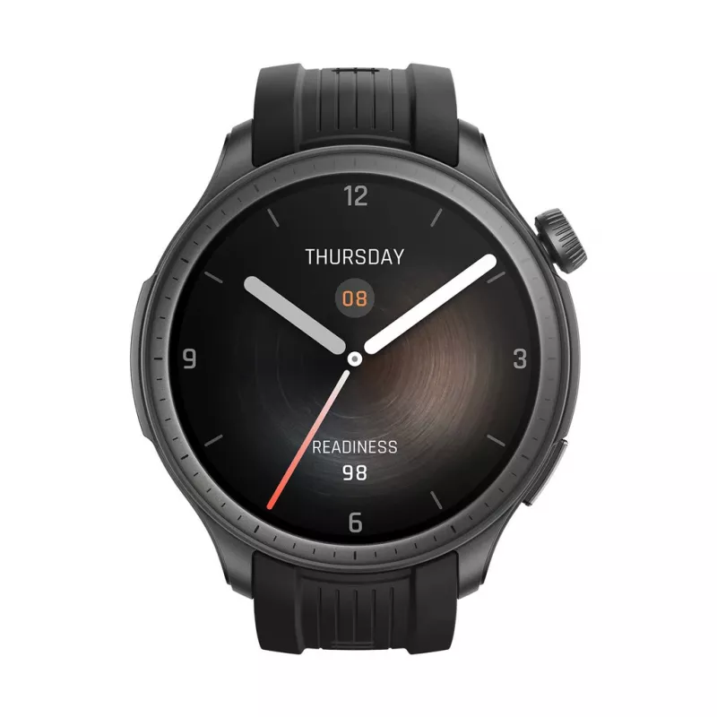 Amazfit Balance 3,81 cm (1,5 tolli) AMOLED 46 mm Digitaalne 480 x 480 pikslit Puuteekraan Must Wi-Fi GPS (satelliit)