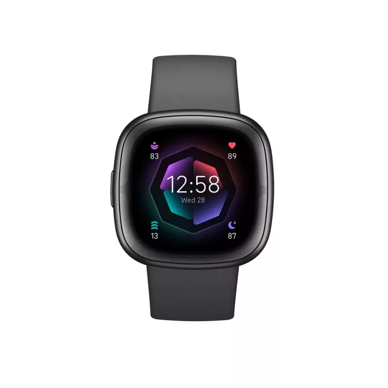 Nutikell Fitbit Sense 2 digitaalse puuteekraaniga, must