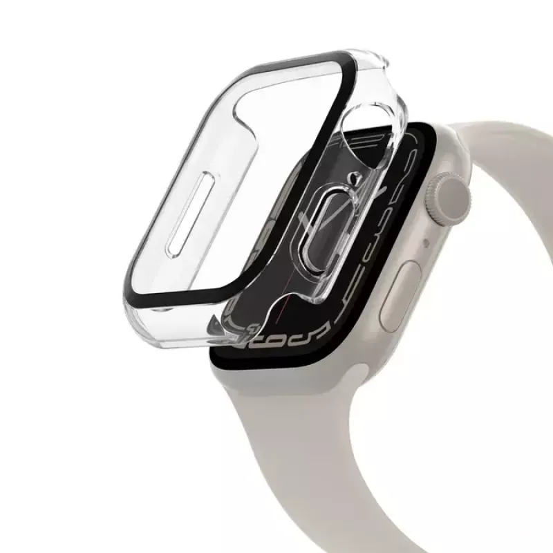 Ekraanikaitse Belkin ScreenForce OVG004ZZCL-REV Valge Polükarbonaat Karastatud klaas Nutikell