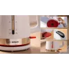 Bosch TWK4M221 elektriline veekeetja 1.7 L 2400 W valge
