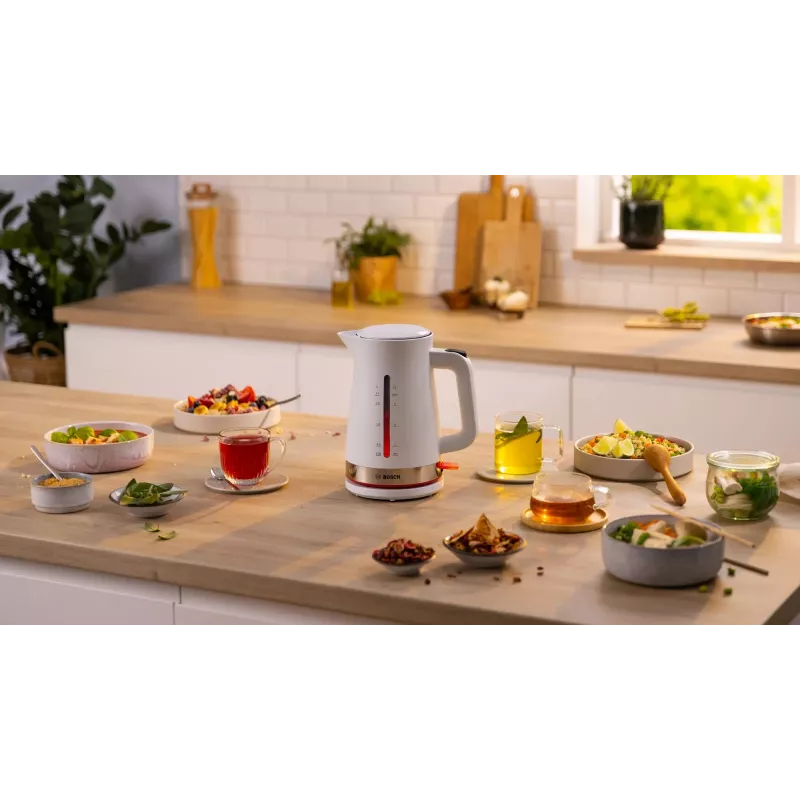 Bosch TWK4M221 elektriline veekeetja 1.7 L 2400 W valge