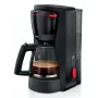 Drip coffee maker Bosch TKA3M133, 1.4 L water tank, 15-cup capacity, Must