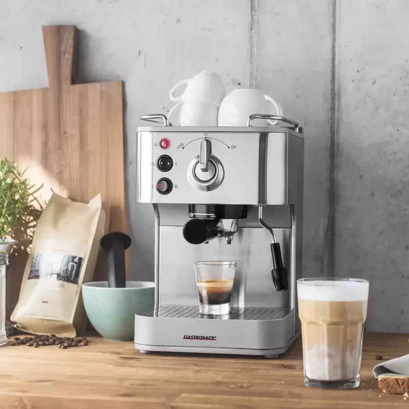 Espressomasin Gastroback 1.5 L Design Espresso Plus