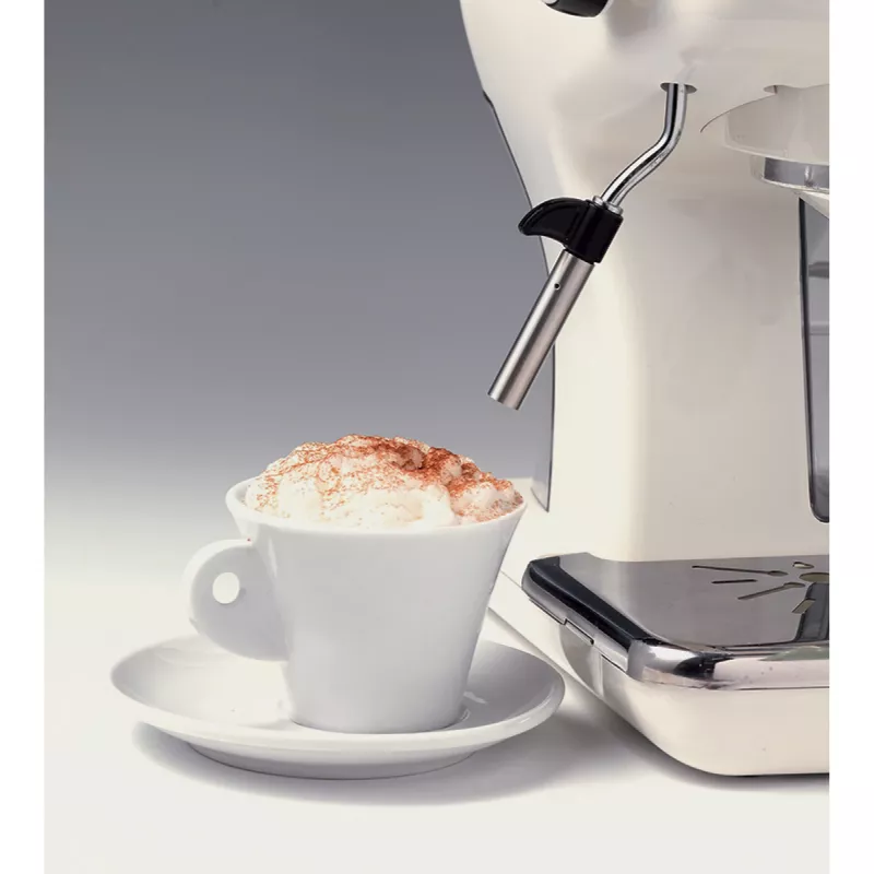 Ariete 1389 Vintage Espressomasin - Espressomasin jahvatatud kohvi või ESE-padade jaoks, pastellsinises värvitoonis