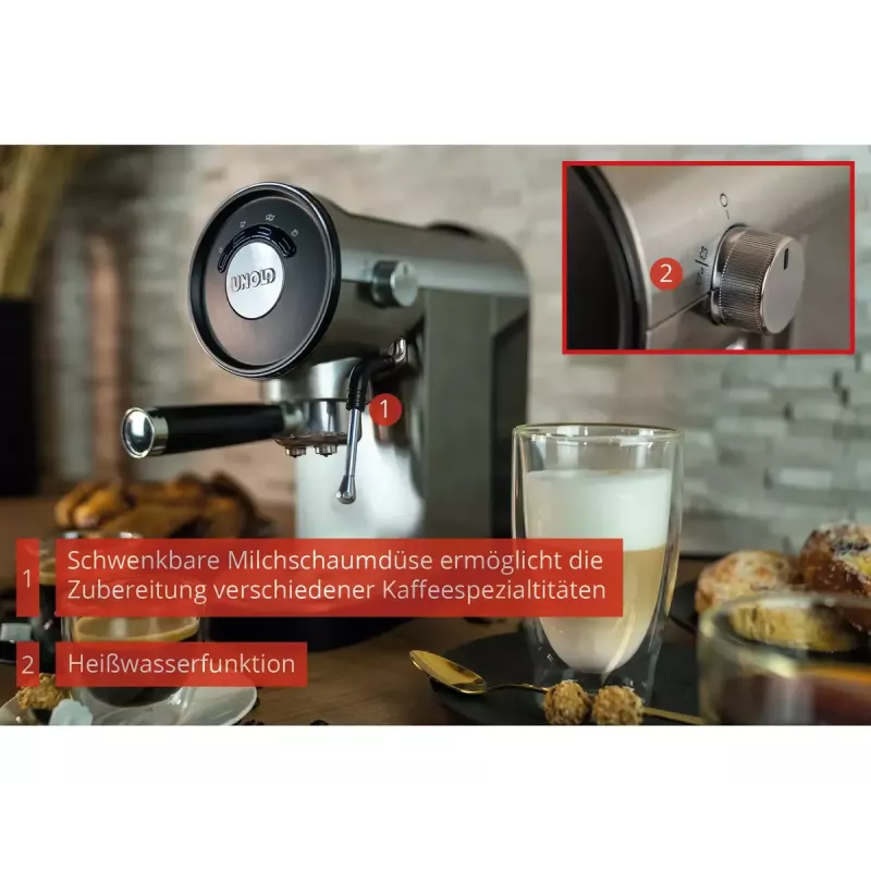 Unold Piccopresso Espressomasin 0,9 L