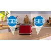Röster Bosch TAT4M224 2 viilu 950 W punane roostevaba teras