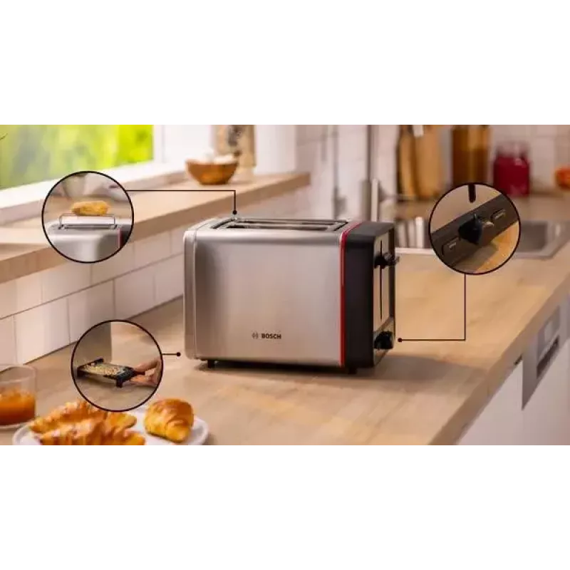 Bosch TAT6M420 röster 2 viilu(d) 970 W roostevaba teras