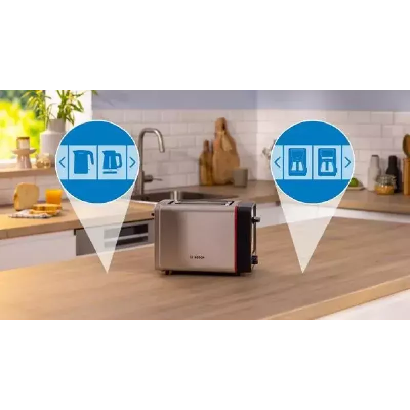 Bosch TAT6M420 röster 2 viilu(d) 970 W roostevaba teras