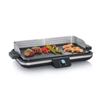 Kontaktgrill Severin PG 8564 2300 W Must Roostevaba teras