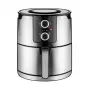 Unold 58655 õhufritüür Double 5 L 1400 W Kuumõhufritüür Must, Roostevaba teras