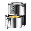 Unold 58655 õhufritüür Double 5 L 1400 W Kuumõhufritüür Must, Roostevaba teras