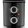 Unold 58655 õhufritüür Double 5 L 1400 W Kuumõhufritüür Must, Roostevaba teras