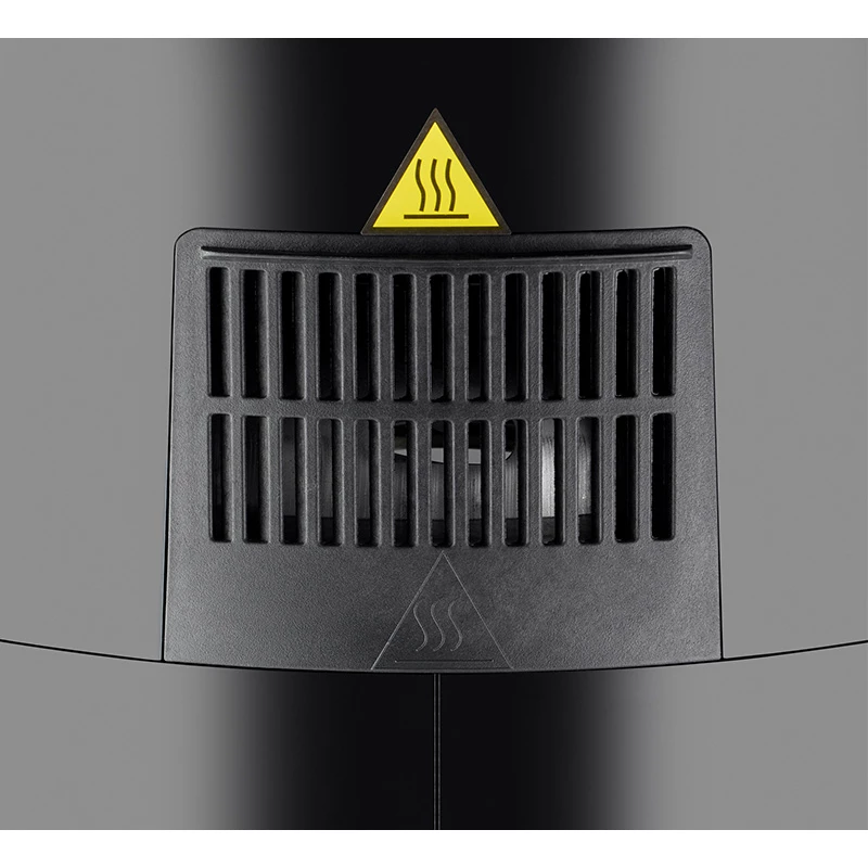 Unold 58655 õhufritüür Double 5 L 1400 W Kuumõhufritüür Must, Roostevaba teras
