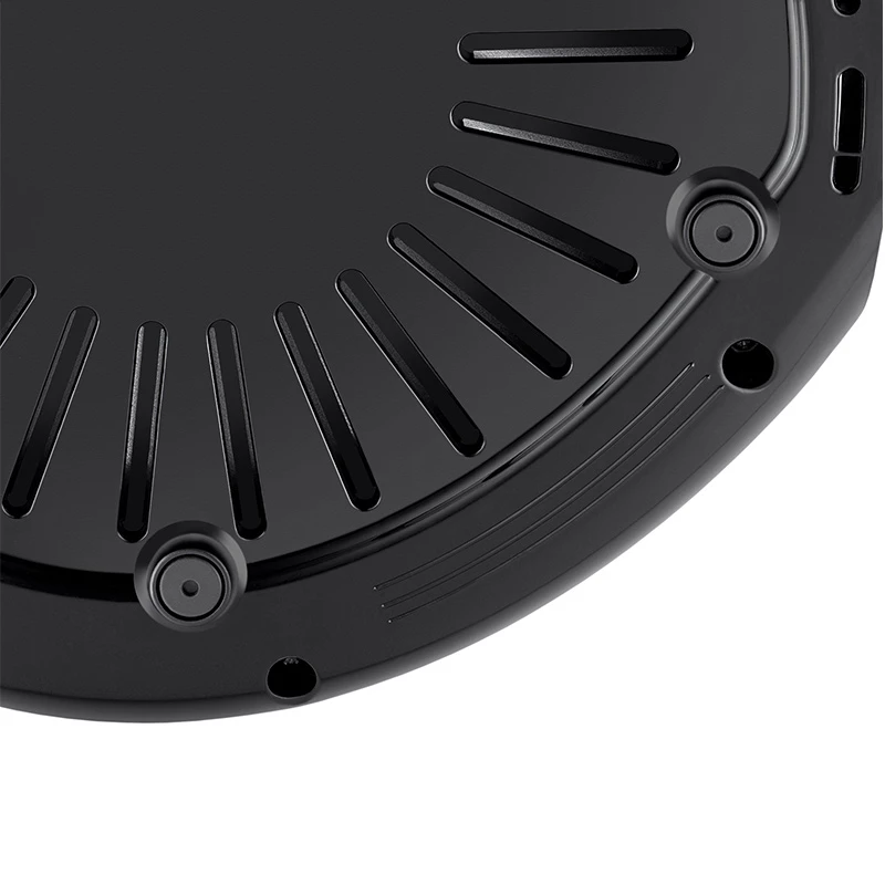 Unold 58655 õhufritüür Double 5 L 1400 W Kuumõhufritüür Must, Roostevaba teras