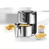 Unold 58655 õhufritüür Double 5 L 1400 W Kuumõhufritüür Must, Roostevaba teras