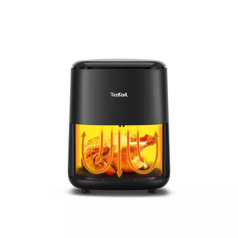 Kuumaõhufritüür Tefal Easy Fry EY145810 — 3 L mahutavus, 1300 W, puutetundlik juhtimine, LCD-ekraan, must