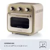 Ariete 4632 õhufritüür ja ahi Vintage, 1400W, 2in1, mahutavus 16L, tarvikud kaasas, taimer 60 minutit, topeltklaas, beež