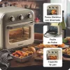 Ariete 4632 õhufritüür ja ahi Vintage, 1400W, 2in1, mahutavus 16L, tarvikud kaasas, taimer 60 minutit, topeltklaas, beež