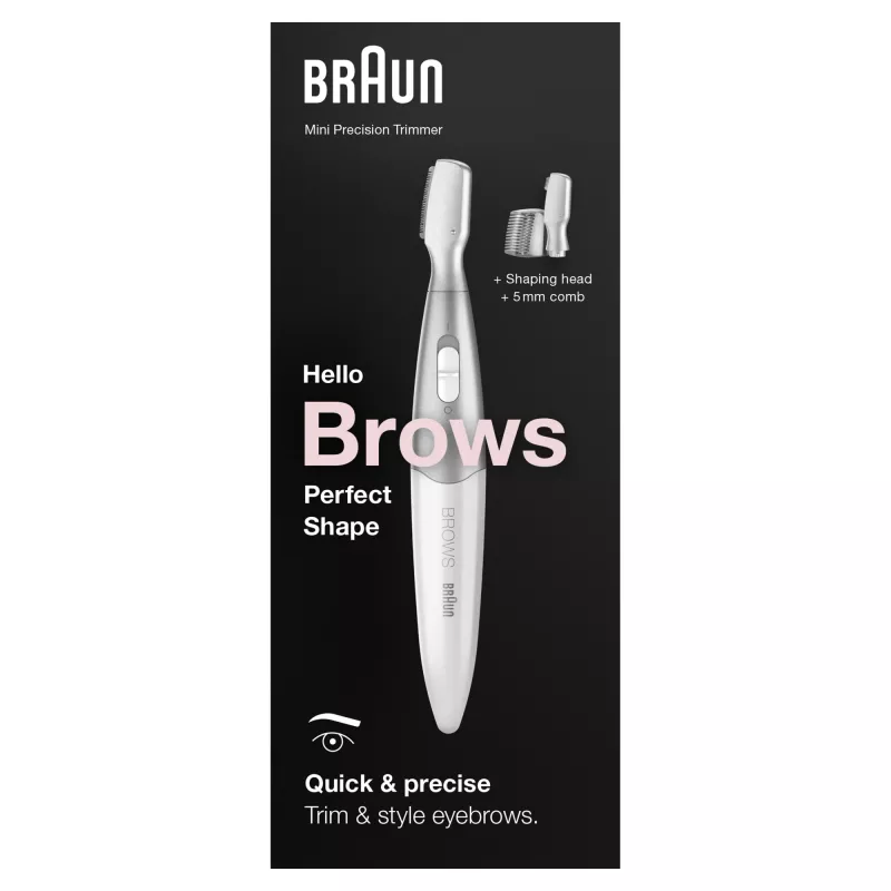 Braun FG1106 täppistrimmer hõbedane