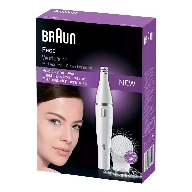 Epilaator Braun Face 810+ valge