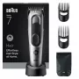 Braun HC7590 juuksetrimmerid Must, Hõbedane 17 NiMH