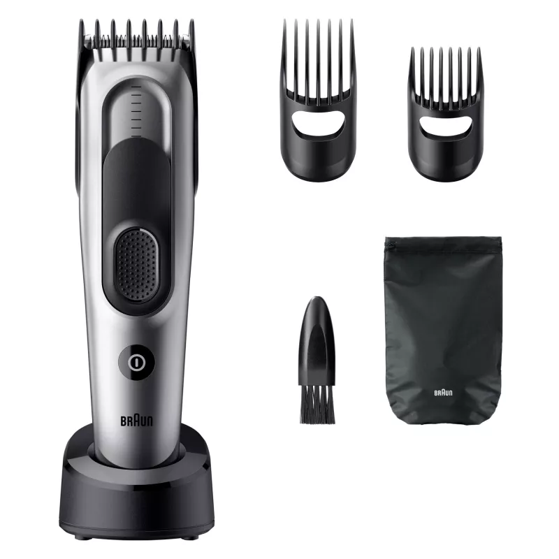 Braun HC7590 juuksetrimmerid Must, Hõbedane 17 NiMH