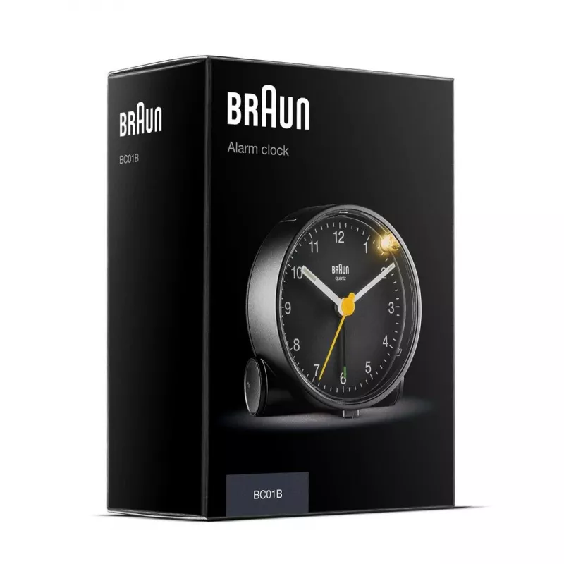 Braun BC01B kvartsäratuskell Must