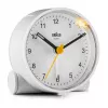 Braun BC01W kvarts äratuskell Valge